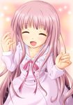  hakamada_hinata highres long_hair neats pink_hair rou-kyuu-bu! school_uniform smile solo 