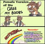  adventure cb129 crossgender female humor hyena invalid_tag male mammal meme rainbow what 