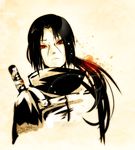  1boy kivi1230 long_hair male male_focus naruto ponytail red_eyes solo uchiha_itachi 