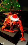  3d all_fours bent_over big_breasts breasts butt christmas christmas_tree darth_talon darthhell female fingernails hat holidays legs licking licking_lips looking_at_viewer not_furry red_skin santa_hat sith sith_lord smile solo star_wars tattoo tongue tree twi&#039;lek twi'lek yellow_eyes 