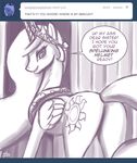  alicorn ask_princess_molestia back_turned butt cutie_mark dialog english_text equine female feral friendship_is_magic from_behind hair horn horse john_joseco long_hair looking_back mammal monochrome my_little_pony pegacorn pony princess princess_celestia_(mlp) princess_luna_(mlp) royalty solo sun tail text tiara tumblr winged_unicorn wings 