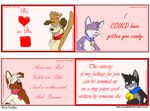  &hearts; &lt;3 [] absurd_res anthro canine card cat clever collar cute dog english_text feline female flat_chested grape_jelly_(housepets!) grin hi_res holidays housepets! housepeyts! humor male mammal maxwell_(housepets!) peanut_butter_(housepets!) pet rick_griffin sasha_(housepets!) smile text valentine's_day valentines_day webcomic 