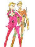  bad_id bad_pixiv_id blonde_hair braid bug giorno_giovanna gold_experience insect jojo_no_kimyou_na_bouken ladybug male_focus mokeo ponytail sketch stand_(jojo) yellow_eyes 