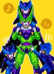  cell_(dragon_ball) cell_(dragonball) cell_jr dragon_ball dragonball dragonball_z male male_focus pink_eyes zohar0330 