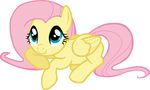  cute equine female feral fluttershy_(mlp) friendship_is_magic hair horse mammal my_little_pony pegasus pink_hair pony solo wings 