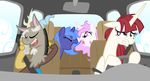  alicorn antlers bickering blue_hair car chimera discord_(mlp) draconequus equestria-prevails equine female feral friendship_is_magic group hair hasbro horn horse humor hybrid lauren_faust_(character) long_hair male mammal my_little_pony pegacorn phone pink_hair ponification pony princess princess_celestia_(mlp) princess_luna_(mlp) red_hair royalty sibling siblings sisters telephone unicorn winged_unicorn wings young 