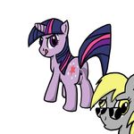  derpy_hooves friendship_is_magic kingg my_little_pony twilight_sparkle 