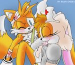  raianonzika sonic_team tagme tails vanilla_the_rabbit 