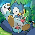  baginazard oshawott piplup pokemon snivy 