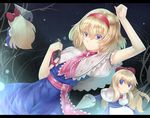  alice_margatroid bad_id bad_pixiv_id blonde_hair blue_eyes book bow doll fingernails hair_bow hairband letterboxed llowoll long_hair solo string touhou 