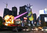  3d beam chidejika cityscape destruction explosion horns japan photo photoshop pikusiaka 