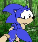  anthro backsack balls disembodied_penis duo male male/male penis questionable_consent solo_focus sonic_(series) sonic_the_hedgehog 