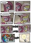  comic dialog dialogue english_text equine female feral fluttershy_(mlp) friendship_is_magic group horse idea lesbian lightbulb mammal my_little_pony nurse pegasus pinkamena_(mlp) pinkie_pie_(mlp) pony rainbow_dash_(mlp) speccysy straight_hair text wings wounded 