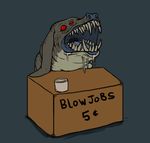 blowjobs_for_money drooling english_text humor lol_comments mephitoad monster nightmare_fuel open_mouth prostitution red_eyes saliva scary slug_(artist) solo teeth text what what_has_science_done where_is_your_god_now why 