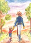  age_difference family father_and_son kratos_aurion lloyd_irving short_hair tales_of_(series) tales_of_symphonia 