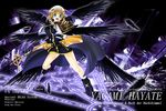  blonde_hair blue_eyes book eternalchaos hair_ornament lyrical_nanoha magic_circle mahou_shoujo_lyrical_nanoha mahou_shoujo_lyrical_nanoha_a's mahou_shoujo_lyrical_nanoha_strikers schwertkreuz short_hair solo staff tome_of_the_night_sky wings x_hair_ornament yagami_hayate 