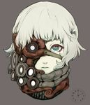  bad_id bad_pixiv_id clock eyepatch niji original solo white_hair 