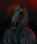  ambiguous_gender blood boarwhore death equine feral friendship_is_magic hair horse mammal multi-colored_hair my_little_pony night-mare nightmare_fuel pegasus rainbow_dash_(mlp) rainbow_hair red_eyes solo undead wings zombie 