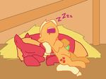  big_macintosh_(mlp) brother_and_sister cute cutie_mark equine female feral friendship_is_magic horse male mammal my_little_pony pony sibling sleeping the_weaver 