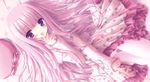  dress hakamada_hinata loli long_hair pantyhose pink_hair purple_eyes ro-kyu-bu! tinkerbell tinkle 