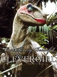  english_text female jurassic_park makeup raptor scalie solo text unknown_artist 