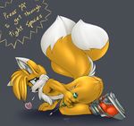  &hearts; bent_over blush butt canine chest_tuft fox fur girly hair kitsune male mammal miles_prower multiple_tails quadra screwdriver screwdriver_(tool) sega shoes solo sonic_(series) tail tuft 
