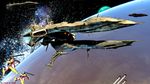  cannon east_coast_canuck epic fleet flemenmik flying galaxy highres macross mecha no_humans nousjadeul-ger original picket_patrol_ship planet power_armor quiltra-quelamitz realistic science_fiction space space_craft star takm zentradi zinjo 