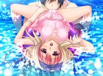 blonde_hair fusataka_shikibu game_cg kotowari sex swimsuit tagme_(character) water 