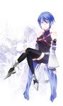  aqua_(kingdom_hearts) bad_id bad_pixiv_id bare_shoulders black_legwear blue_eyes blue_hair detached_sleeves fingerless_gloves gloves highres kingdom_hearts kingdom_hearts_birth_by_sleep rin2010 short_hair solo thighhighs 