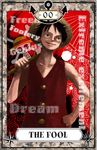  anchor black_hair english hat igarashi_(wp13) male_focus monkey_d_luffy one_piece scar solo straw_hat straw_hats_jolly_roger tarot 