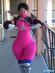  cosplay mask ninja photo soul_calibur sword taki wide_hips yes 