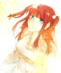  bad_id bad_pixiv_id blue_eyes hair_bobbles hair_ornament red_hair rin2010 solo two_side_up umineko_no_naku_koro_ni ushiromiya_ange 