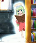  animated animated_gif child halo kami_nomi_zo_shiru_sekai loli long_hair minerva_(kaminomi) multicolored_hair 