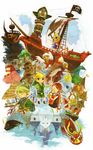  4boys aryll bad_id bad_pixiv_id castle great_deku_tree harp instrument komali link makar medli monster_girl multiple_boys rito ship tetra tetsu_(teppei) the_king_of_red_lions the_legend_of_zelda the_legend_of_zelda:_the_wind_waker toon_link violin watercraft 