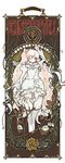  art_nouveau boots brown_eyes doll_joints eyepatch flower fujinozu highres kirakishou long_hair pink_hair plant rose rozen_maiden solo thigh_boots thighhighs thorns very_long_hair vines white_flower white_rose yellow_flower yellow_rose 