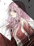  bad_id bad_pixiv_id center_opening detached_sleeves guilty_crown hair_ornament hairclip long_hair navel open_mouth pink_hair red_eyes solo twintails yoi_machi yuzuriha_inori 