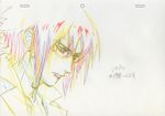  artist_request brera_sterne color_trace highres macross macross_frontier macross_frontier:_itsuwari_no_utahime male_focus production_art sketch solo sunglasses 