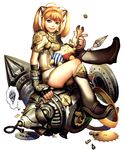  armor artist_request ass child doll dwarf lineage lineage_2 loli machine robot smile toy twintails wrench 
