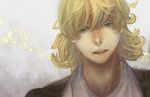  barnaby_brooks_jr blonde_hair blue_eyes heyhero male_focus no_eyewear solo tiger_&amp;_bunny 