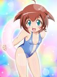  amano_madoka beyblade blue_eyes child smile swimsuit takappe 