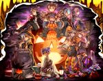  bad_id bad_pixiv_id bandages blue_eyes blue_hair brown_eyes brown_hair candy cauldron coffin costume death_(entity) food ghost grim_reaper hair_over_one_eye halloween hat highres inazuma_eleven_(series) inazuma_eleven_go jack-o'-lantern kageyama_hikaru kirino_ranmaru kurama_norihito lollipop long_hair male_focus matsukaze_tenma minamisawa_atsushi multiple_boys mummy nishizono_shinsuke open_mouth pumpkin purple_hair r04315 scythe shindou_takuto smile thighhighs tsurugi_kyousuke vampire werewolf witch witch_hat 