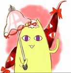  chiyo_chichi cosplay gap lowres no_humans parasol parody purple_eyes touhou umbrella yakumo_yukari yakumo_yukari_(cosplay) 