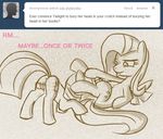  dildo equine eyrie female feral fluttershy_(mlp) friendship_is_magic hair horn horse lesbian mammal my_little_pony oral oral_sex pegasus pony pussy sex sex_toy tail tumblr twilight_sparkle_(mlp) unicorn wings 