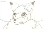  canine dragon dragoxmon drax ears fox jethro_tau jt male mammal monochrome sketch solo 