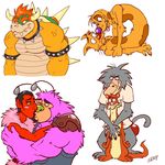  baboon bowser brothers butt cartoon catdog conjoined_twins crossover demon duo fuzzy_lumpkins gay grin him horn human i._m._weasel i._r._baboon i_m_weasel incest kissing koopa male mammal mario_bros multiple_scenes muscles mustelid mutant_serpentina nintendo powerpuff_girls reptile scalie sharp shell sibling siblings smile spiked spikes teeth twins video_games weasel 