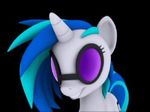  animated cutie_mark equine eyewear female feral friendship_is_magic hair hashbro horn horse mammal model multi-colored_hair multicoored_hair my_little_pony plain_background pony solo sunglasses tail two_tone_hair unicorn vinyl_scratch_(mlp) 
