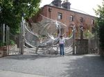  amazing bourgeoise dragon dutch feral gate hi_res human mammal metal photo real sculpture 