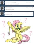  arthropod blue_eyes butterfly collar dickgirl equine female feral fluttershy_(mlp) friendship_is_magic fur hair horse insect intersex long_hair mammal my_little_pony pegasus penis pink_hair pony solo tail tape_measure tongue tongue_out tumblr wings yellow yellow_fur 