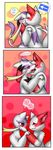  &hearts; &lt;3 arrow box_xod comic couple eyes_closed female kissing love male mienshao nintendo pok&#233;mon pok&eacute;mon red_eyes straight tongue tongue_out video_games zangoose 