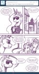  alicorn collar comic crown dialog dialogue ear_piercing earring english_text equine eyewear female feral friendship_is_magic hair hat horn horse john_joseco long_hair male mammal monochrome mr_cake_(mlp) mrs_cake_(mlp) my_little_pony pegacorn piercing pony princess_celestia_(mlp) sunglasses text tiara tumblr winged_unicorn wings 